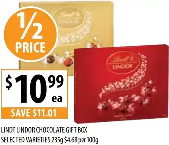 Supabarn Lindt lindor chocolate gift box offer