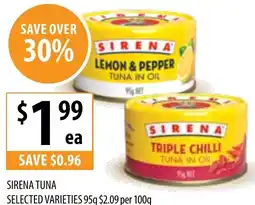 Supabarn Sirena tuna offer