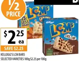 Supabarn Kellogg's lcm bars offer