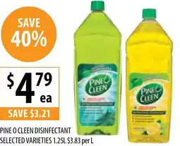 Supabarn Pine o cleen disinfectant offer