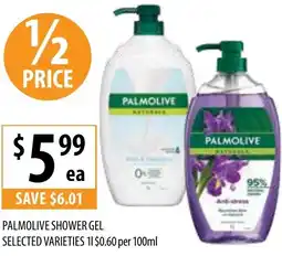 Supabarn Palmolive shower gel offer