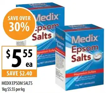 Supabarn Medix epsom salts offer