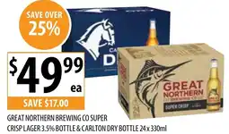 Supabarn Great northern brewing co super offer