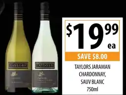 Supabarn Taylors jaraman chardonnay offer