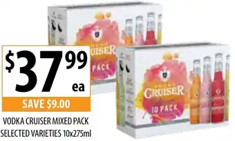 Supabarn Vodka cruiser offer