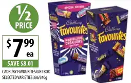 Supabarn Cadbury favourites gift box offer