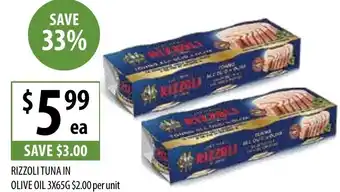 Supabarn Rizzoli tuna in offer