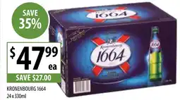 Supabarn Kronenbourg 1664 offer