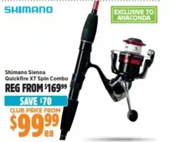 Anaconda Shimano Sienna offer