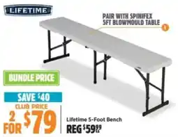 Anaconda Lifetime 5-Foot Bench offer