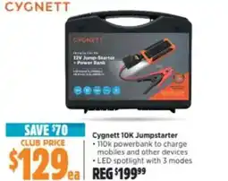 Anaconda Cygnett 10K Jumpstarter offer