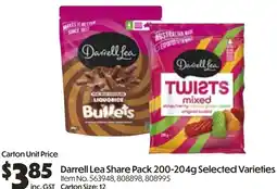 Campbells Wholesale Darrell Lea Share Pack offer