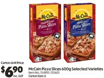 Campbells Wholesale McCain Pizza Slices offer