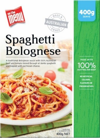 Coles On The Menu Tray Meal 400g offer