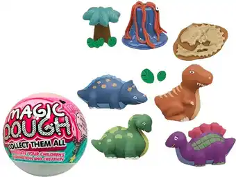 Toymate Magic Dough Dinosuar Surprise Ball - Assorted offer