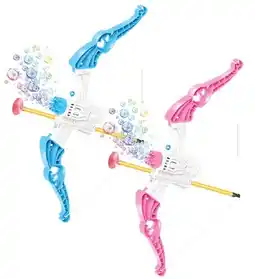 Toymate Bubble Bliss Bow & Arrow Bubble Blaster - Assorted offer