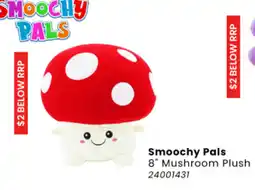 Toymate Smoochy Pals 8" Mushroom Plush offer