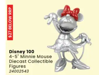 Toymate Disney 100 4-5" Minnie Mouse Diecast Collectible Figures offer