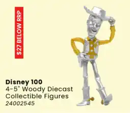 Toymate Disney 100 4-5" Woody Diecast Collectible Figures offer