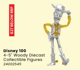 Toymate Disney 100 4-5" Woody Diecast Collectible Figures offer