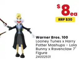 Toymate Warner Bros. 100 Looney Tunes x Harry Potter Mashups - Lola Bunny x Ravenclaw 7" Figure offer