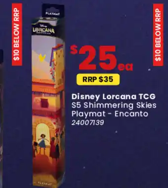 Toymate Disney Lorcana TCG S5 Shimmering Skies Playmat - Encanto offer