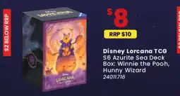 Toymate Disney Lorcana TCG S6 Azurite Sea Deck Box: Winnie the Pooh, Hunny Wizard offer