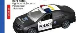 Toymate Hero Rides Lights And Sounds Police Car offer