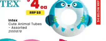 Toymate Intex Cute Animal Tubes - Assorted offer