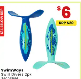 Toymate SwimWays Swirl Divers offer