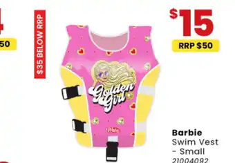 Toymate Barbie Swim Vest - Small offer