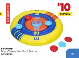 Toymate Bestway Disc Champion Pool Game offer