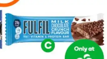 Woolworths Fulfil Milk Chocolate Crunch offer