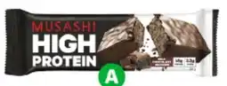 Woolworths Musashi High Protein Bar offer