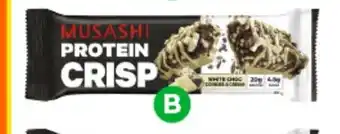 Woolworths Musashi Protein Crisp Bar offer