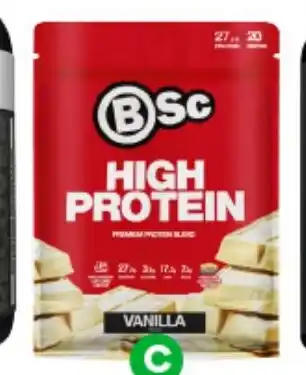 Woolworths BSc High Protein Powder offer