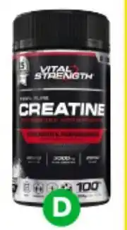 Woolworths Vital Strength Creatine offer