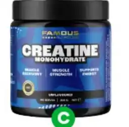 Woolworths Famous Nutrition Unflavoured Creatine offer