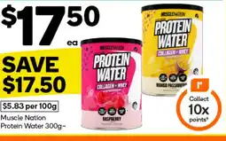 Woolworths Muscle Nation Protein Water offer