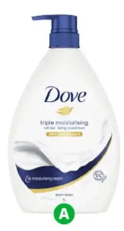 Woolworths Dove Bodywash offer