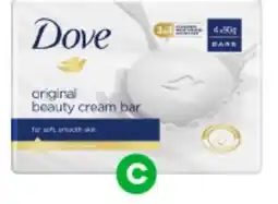 Woolworths Dove Soap Bars offer