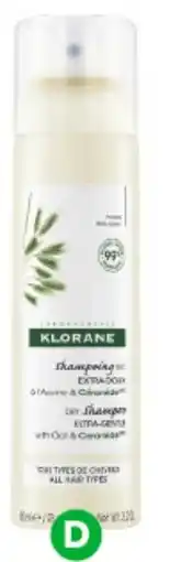 Woolworths Klorane Dry Shampoo offer