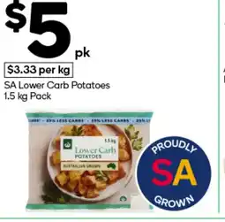 Woolworths SA Lower Carb Potatoes offer