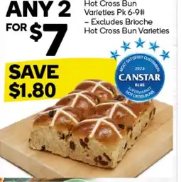 Woolworths Hot Cross Bun offer