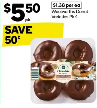 Woolworths Woolworths Donut Varieties offer