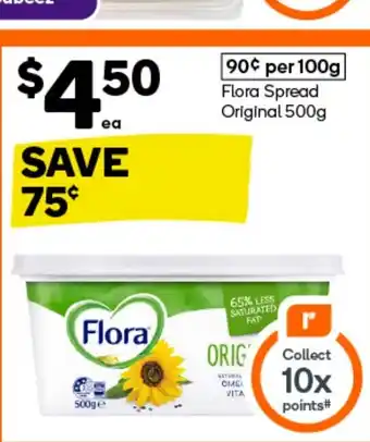 Woolworths Flora Spread Original offer