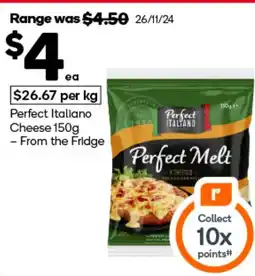 Woolworths Perfect Italiano Cheese offer