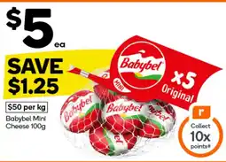 Woolworths Babybel Mini Cheese offer