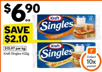 Woolworths Kraft Singles offer