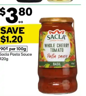 Woolworths Sacla Pasta Sauce offer